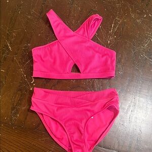 Abercrombie Kids Pink Swim Bikini